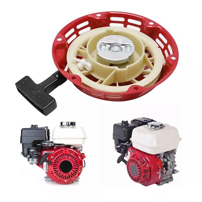 #ad #ad PULL START STARTER RECOIL TYPE B FIT HONDA GX120 GX160 GX200 5.5 6.5HP GENERATOR $19.69