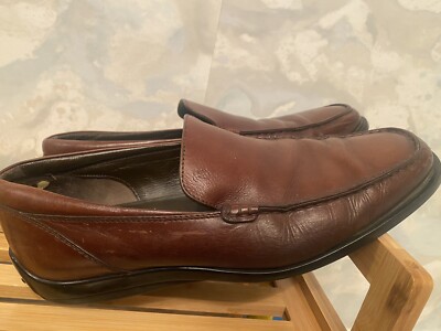 Tod’s Unisex Leather Moc Toe Loafers Sz9.5- Made In Italy Tod main image 2