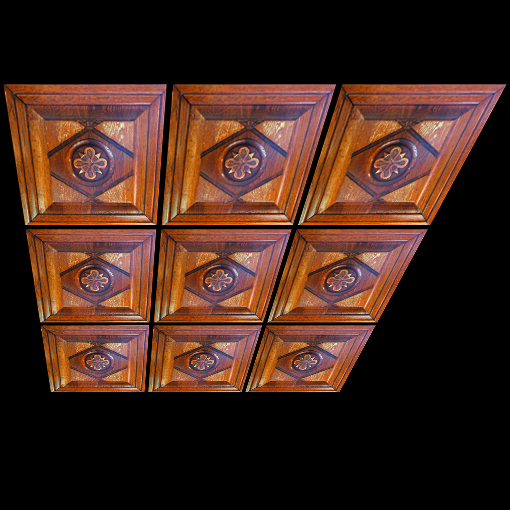 Dalle plafond diffusant Bois 006 pour contrer la lumière crue