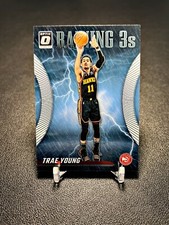 2023-24 Donruss Optic Trae Young #19 Raining 3s Insert Atlanta Hawks 