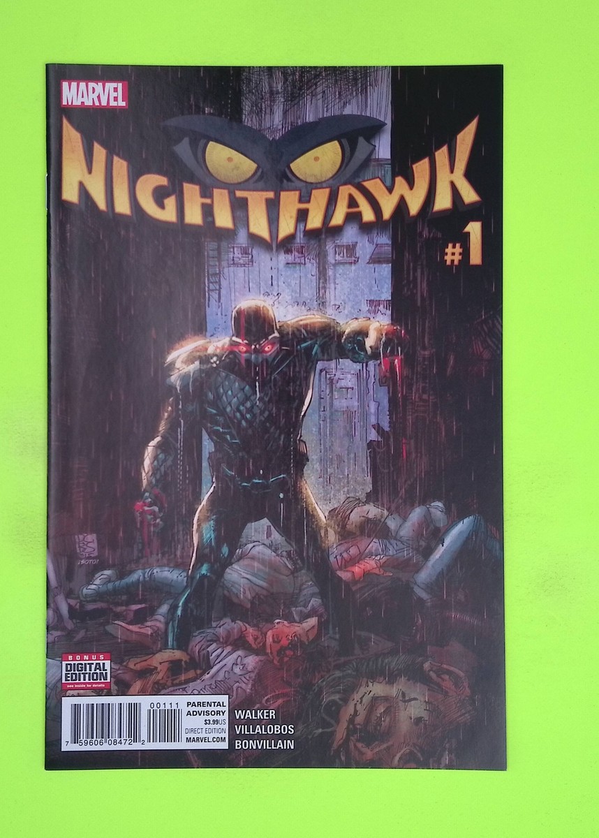 Nighthawk #1 Vol. 2 2016 Marvel Comics High Grade Comic Book L69