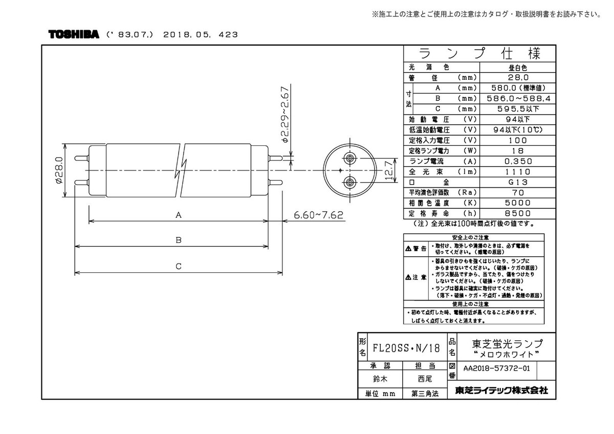Toshiba FL20SS-N/18 Fluorescent Bulb | eBay