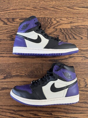 Size 9 - Air Jordan 1 Retro OG High Court Purple