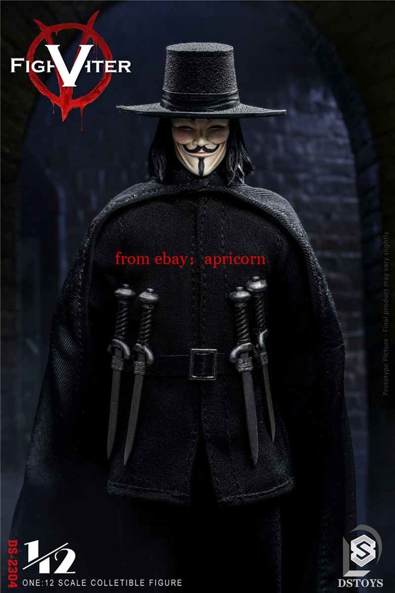 Pre! DSTOYS DS-2304 V for Vendetta 1/12 Action Figure Model | eBay