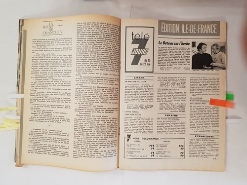 TELE 7 JOURS N°577 15/5/71 TRENET JACOBSEN SABLON TEISSIER SHEILA KESSEL FORSYTE - Picture 11 of 12