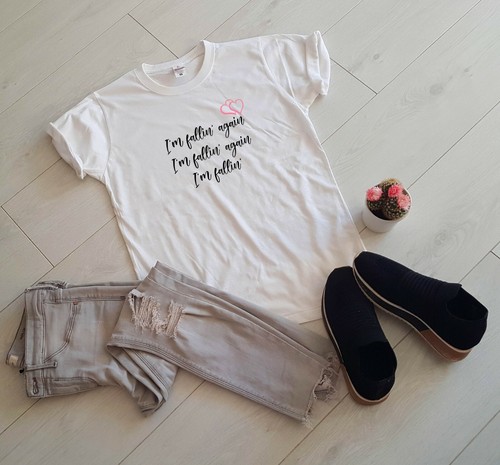 Falling T-Shirt Fashion Harry Styles 