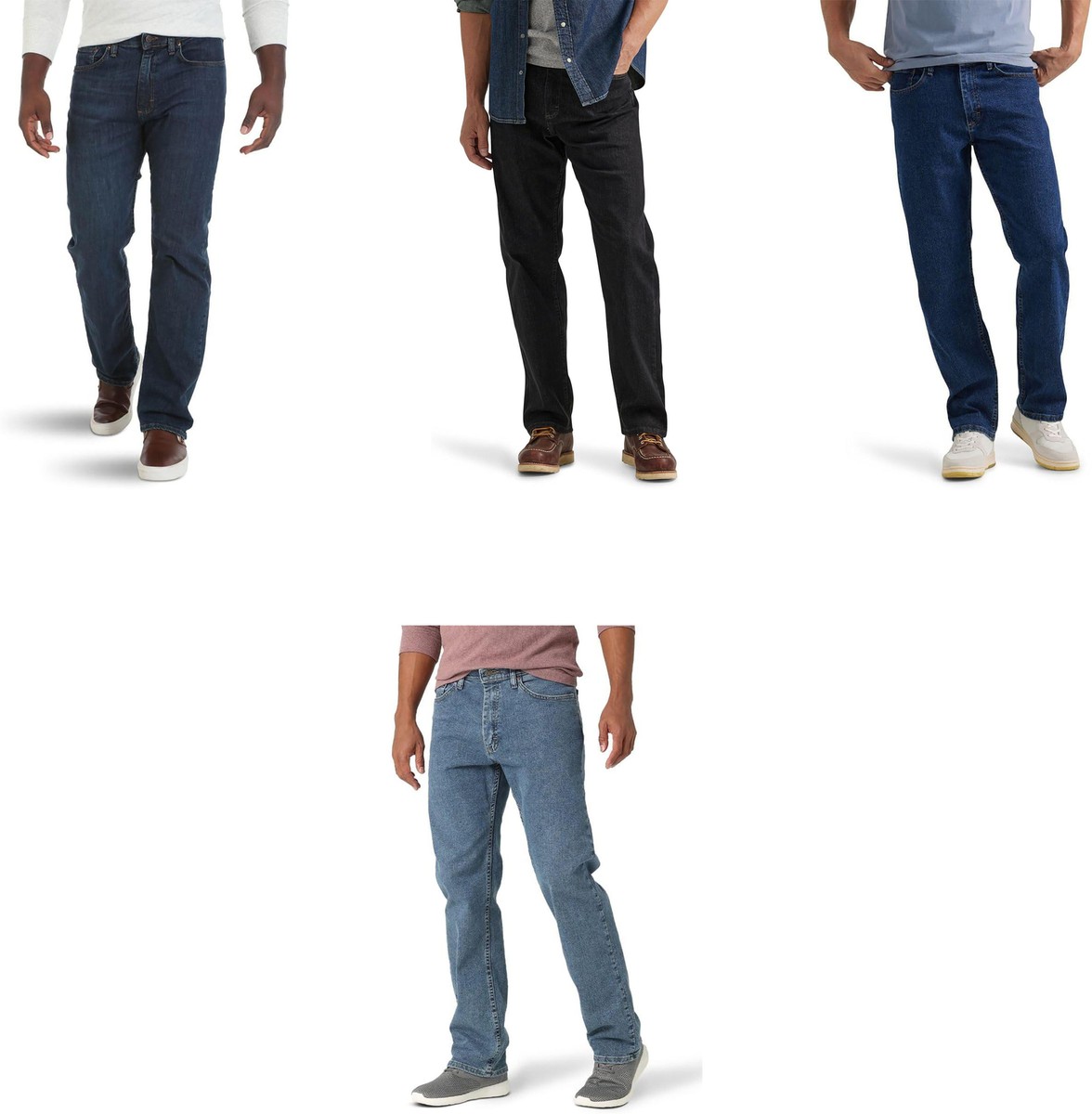 Wrangler Authentics Men's ZM3CS Comfort Flex Relaxed Fit Jeans | eBay