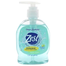 Antibacterial Liquid Hand Soap - Fresh Aqua by Zest for Unisex - 7.5 oz Soap