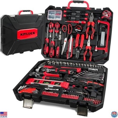 228-Piece Home Tool Kit, Portable Hand Repair Set for Home & Car, Multi-Tools