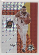2019 Panini Mosaic International Men of Mastery Silver Prizm Ricky Rubio #19 6fs