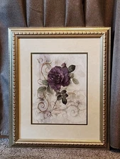 Croscill Chambord Coordinating Framed Art by Masterpiece Art Gallery 19.5 x 23.5