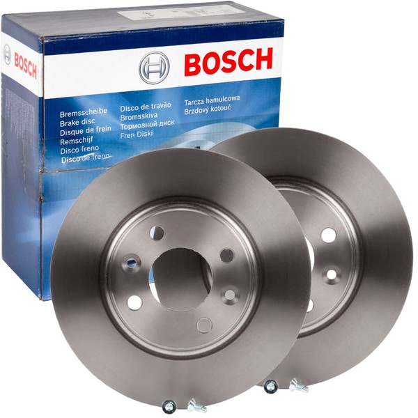 2X Bosch Bremsscheiben Ø258Mm Vorne Passend FÜR Dacia Jogger Logan Sandero-image