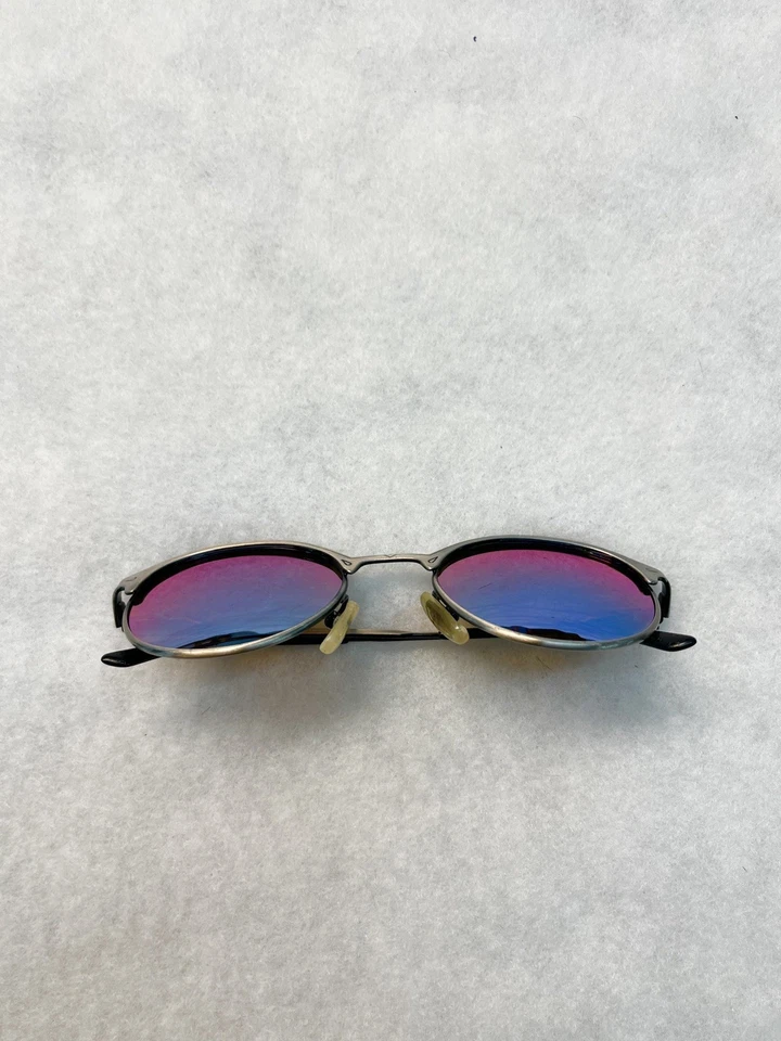 Gafas de sol Revo 970 011 años 50 espejo redondo hechas en Italia raras Foto 2 de 4