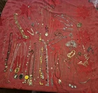 Vintage Costume Jewelry Lot - Assorted Styles, Signed Pieces, Wearable Art