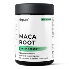 Maca Root - 120 Capsules - Non-GMO Gluten Free