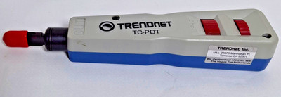 TRENDnet TC-PDT Pro Impact Punch Down Tool 2 Blades 