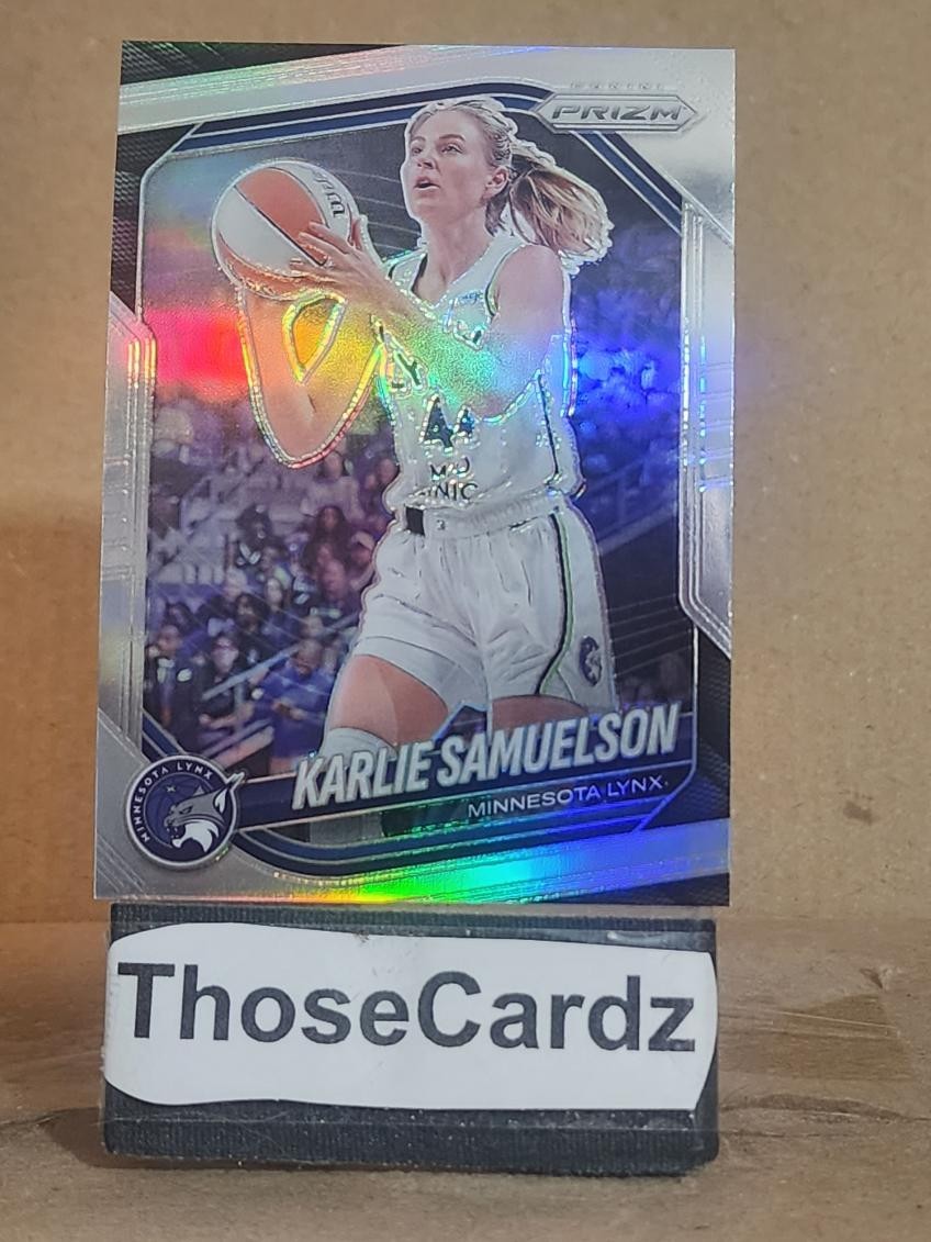 2025 Panini Prizm WNBA Silver Prizm #102 Karlie Samuelson