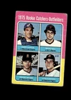1975 Topps #620 Rookie Catchers Gary Carter RC HOF Poor Condition