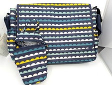 Mothercare "Go" Changing Bag Messenger Bag With Changing Mat And Insulated Pouch