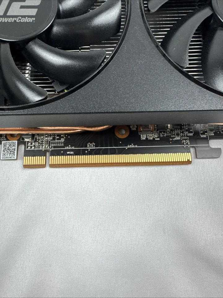 Tarjeta de gráficos PowerColor AMD Radeon RX 6650 XT Fighter doble ventilador 8 GB GDDR6 Foto 3 de 4