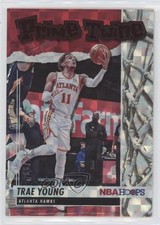 2021-22 Panini NBA Hoops Prime Twine Hyper Red /99 Trae Young #24 7m3