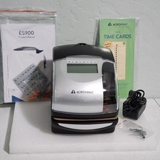 Acroprint ES900 Electronic Payroll Recorder/T...