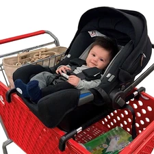 Totes Babies - Car Seat Carrier for Shopping Carts, Allows Babies, Newborns, Inf