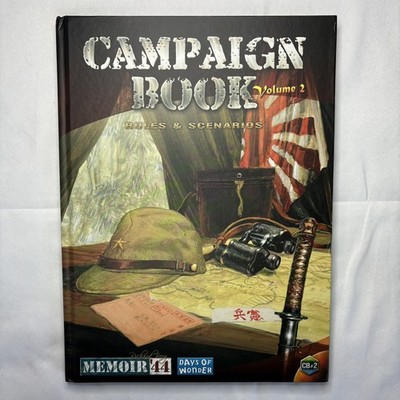 Memoir '44: Campaign Book Volume 2 - UNPUNCHED & UNREAD - Days of Wonder OOP