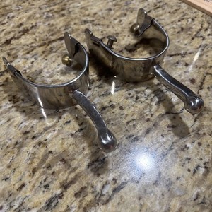 Spurs Angled Long Neck Ball Men’s Spurs Great Condition See Pictures