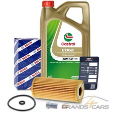 BOSCH ÖLFILTER+5 L CASTROL EDGE 0W-40 FÜR MERCEDES A-KLASSE W168 170CDI