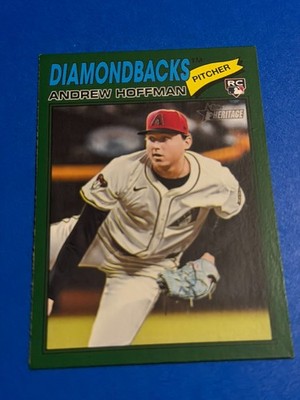 2026 Topps Heritage - Andrew Hoffman #211 Dark Green Border
