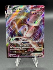 pokemon card mew vmax price Mew Vmax 114/264 Fusion Strike NM Full Art Ultra Rare Pokemon Card