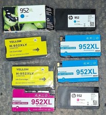 HP 952XL Ink Cartridges for HP OfficeJet Pro 8710 Magenta Cyan Yellow