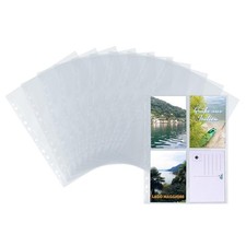 HERMA Photo Pockets for Ring Binder Albums, Acid Free, 10 x 15 cm / 4 x 6 inch P