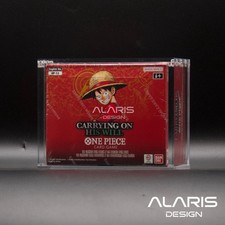 One Piece Booster Box Acrylic Case Magnetic Lid UV resistant IN STOCK US seller