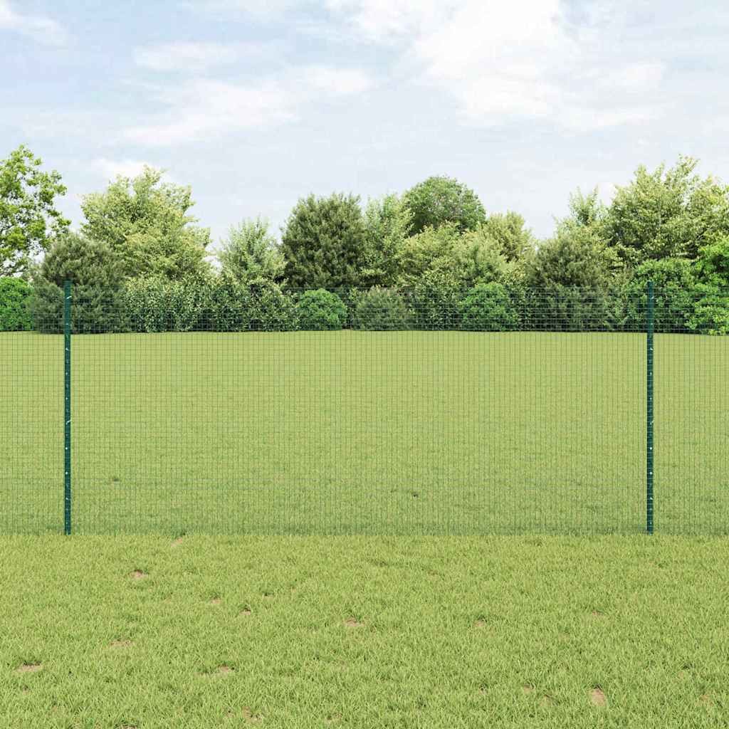 Recinzione con Posto Verde 1 x 10 m Acciaio