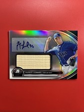 2013 Bowman Platinum Auto Jumbo Bat Relic Patrick Leonard #AJR-PL