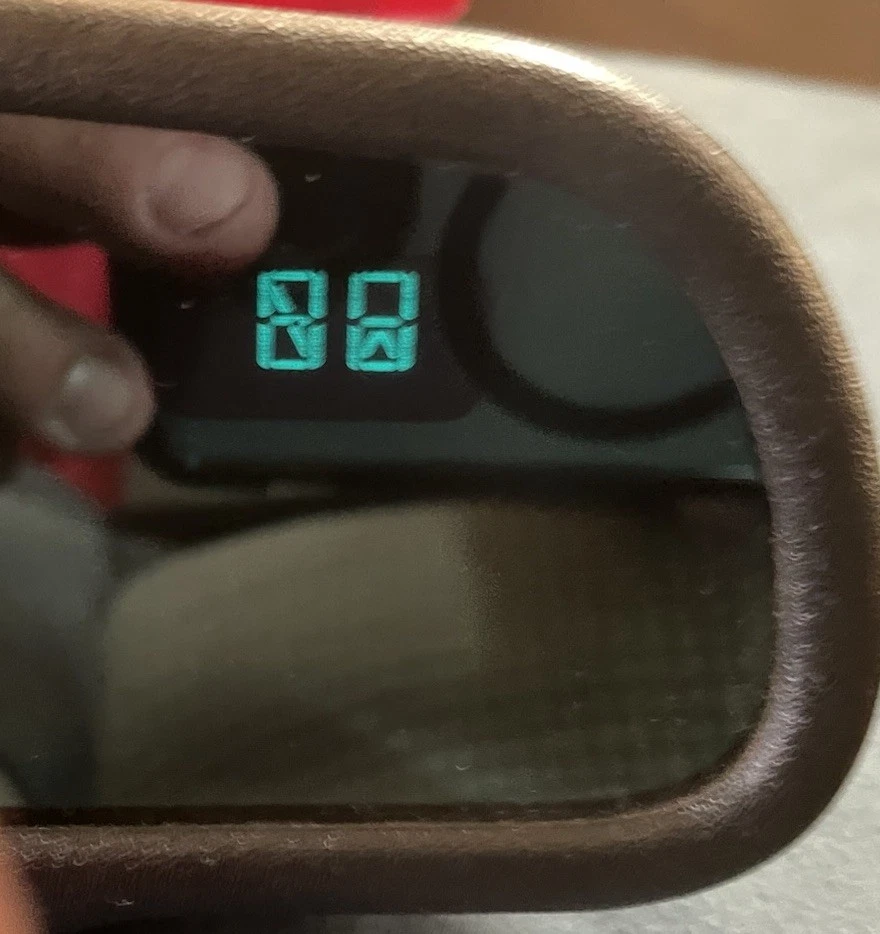 2005 2006 2007 2008 Saab 9-7 X зеркало заднего вида автоматическое затемнение Onstar компас GNTX - Изображение 2 из 4