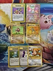 Vintage Pokemon Card Lot WOTC Holo Etc Fire Ancient Mew Sabrina