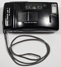 Vintage 1990 Ricoh One Take AF II Multi 35mm Film Camera Tested Works