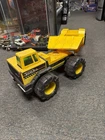 Vintage Tonka Mighty Diesel Tractor Truck For Lowboy Trailer