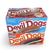 Drake's Devil Dogs Combo Pack   Regular  New Mochaccino Flavor Snack Cake Cream