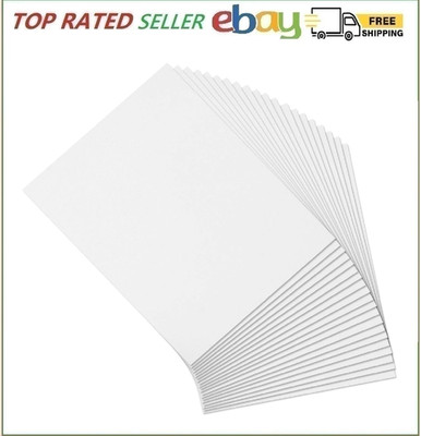 20Pack Foam Boards, 11''x14'' Foam Core Backing Board White, 1/8'' Thickness Mat...