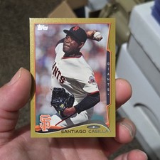 Topps Update Series Santiago Casilla San Francisco Giants Gold #US-307 /2014
