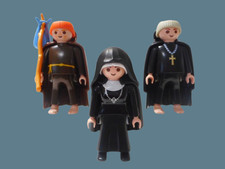 Playmobil Nonne Mönch Abt Pfarrer Mittelalter 3631 3627 4631 Figuren Auswahl