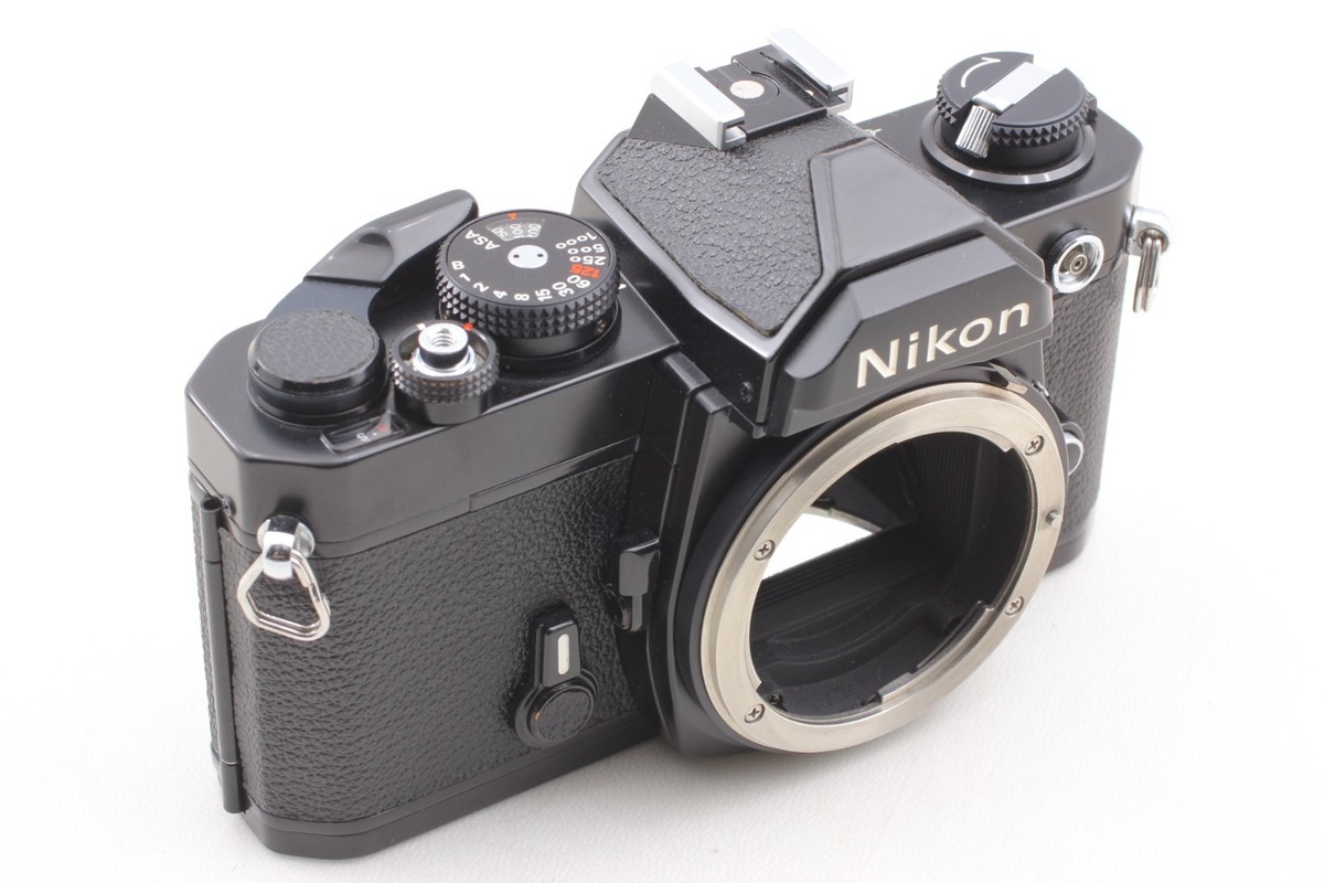 Read! 【Near MINT + Strap】 Nikon FM Black SLR Camera Ai 50mm F1.4