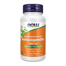 NOW Supplements, Ashwagandha Withania somnifera 450 mg Standardized Extract, ...