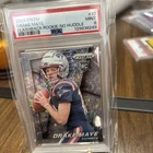 🇺🇸2024 Panini Prizm Drake Maye  No Huddle flashback prizm (RC)