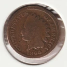 US Rare Old West 1864 Indian Head Penny Coin Collection Civil War Shield Cent 🔥