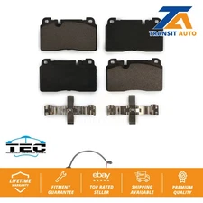 Front Ceramic Disc Brake Pads And Wear Sensors Kit For Audi Q5 KTW-100184